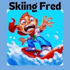 Skiing Fred